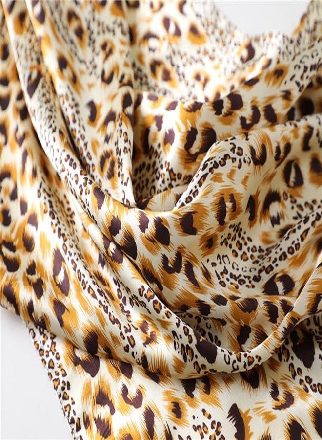 Mawjom Lightweight Scarf with Fashion Leopard Print For Women Shawl Wrap for Spring Summer Fall - Image 3